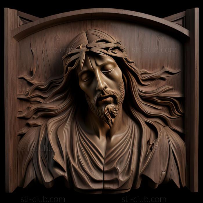 3D model st jesus (STL)